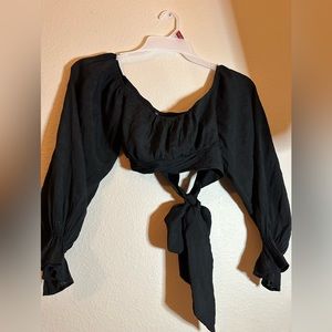 Shein clack crop top (S)